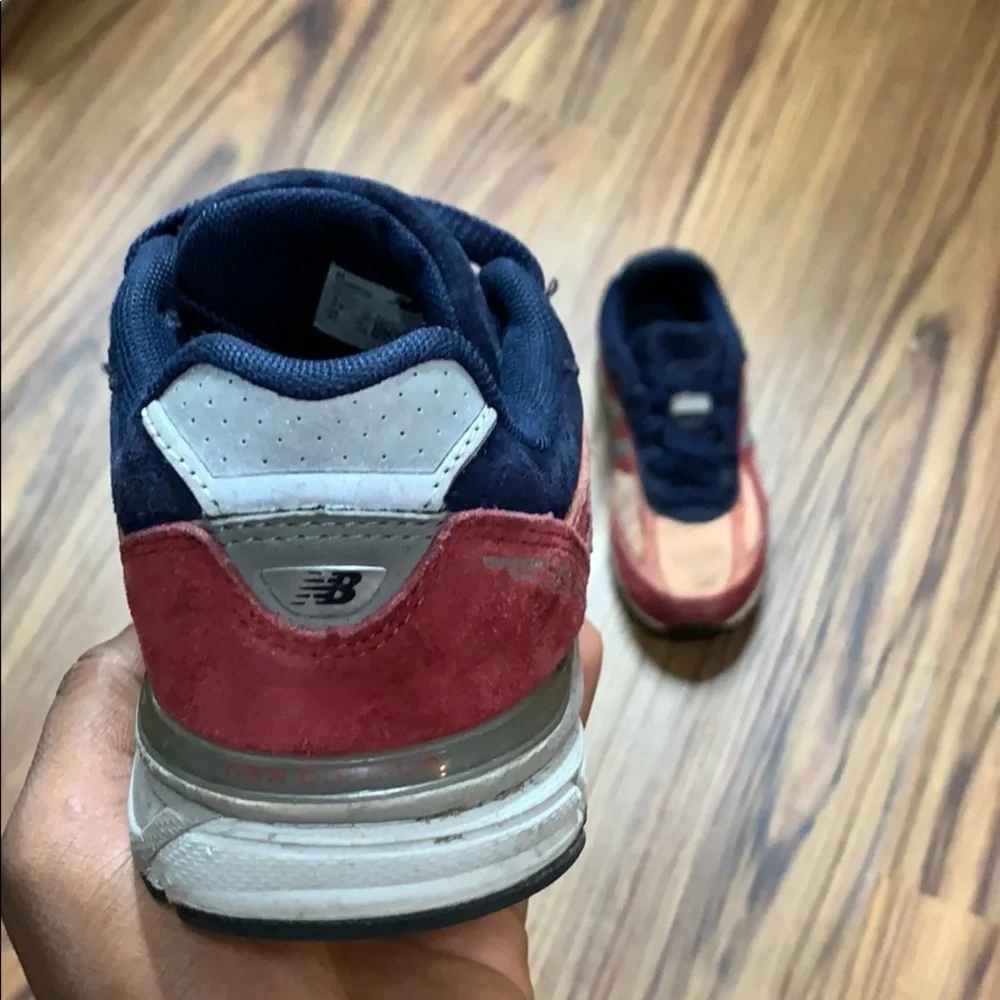 New Balance 990v4 Copper Rose Kids